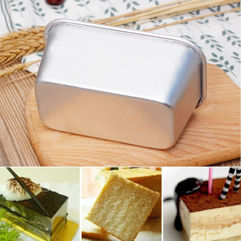 Aluminum Baking Mould - DIY Rectangular Toast Mold
