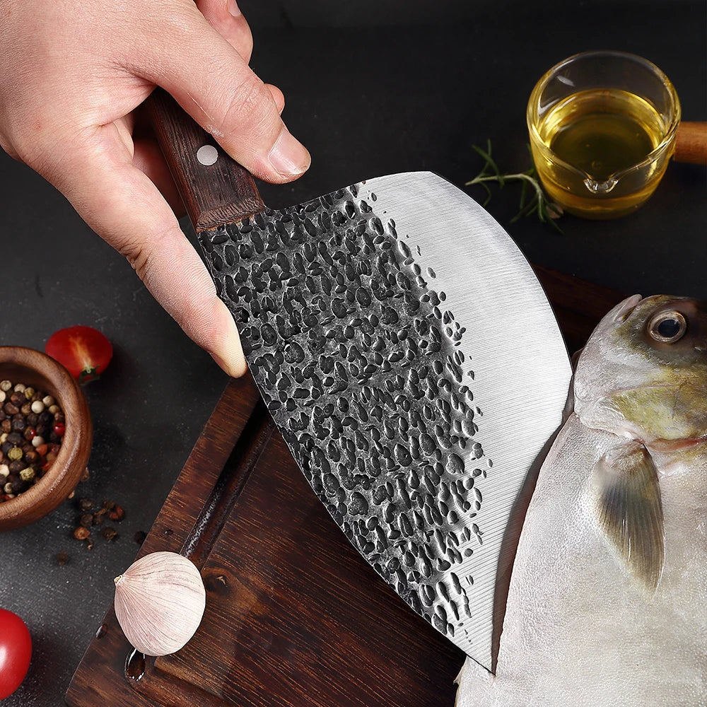 Forged Butcher Cleaver Knife for Survival