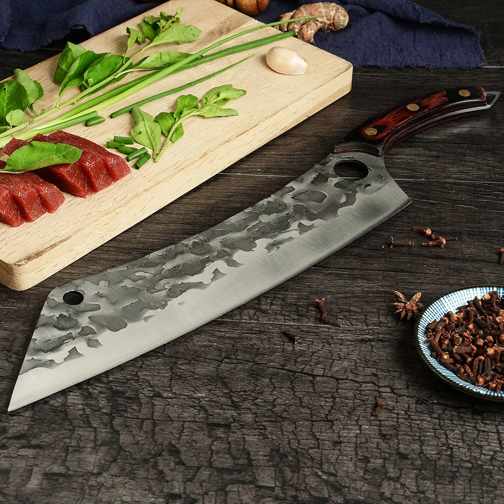 Sowoll High Carbon Steel 12-Inch Chef Knife