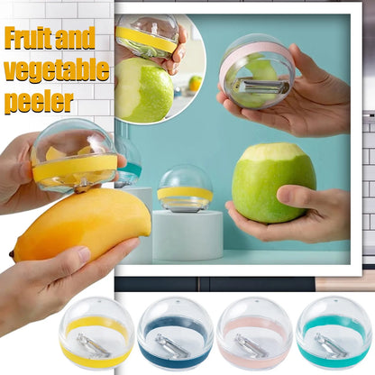 Creative Ball Shape Peeling Knife & Multi-functional Peeler