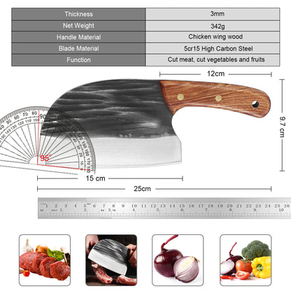 Forged Butcher Cleaver Knife for Survival