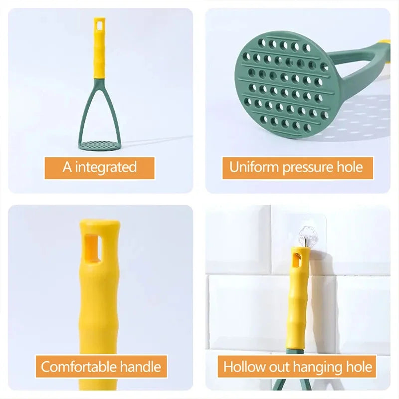 Pressed Potato Masher & Fruit Juicer Combo
