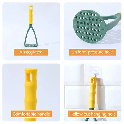 Pressed Potato Masher & Fruit Juicer Combo