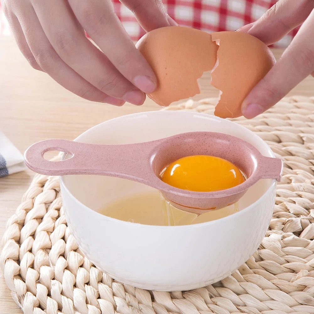 Stem Egg Separator White and Yolk Filter Kitchen Baking Separator Tool