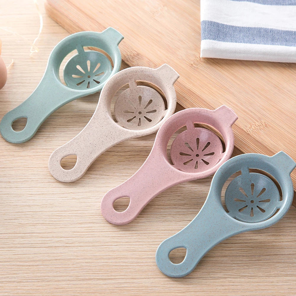 Stem Egg Separator White and Yolk Filter Kitchen Baking Separator Tool