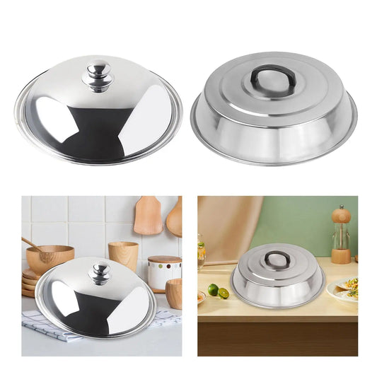 Stainless Steel Wok Lid Cover - Multipurpose Bakeware