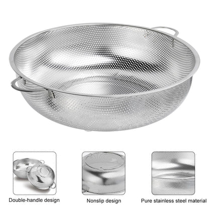 Cookware Basket Storage - Stainless Steel Rice Washing Machine