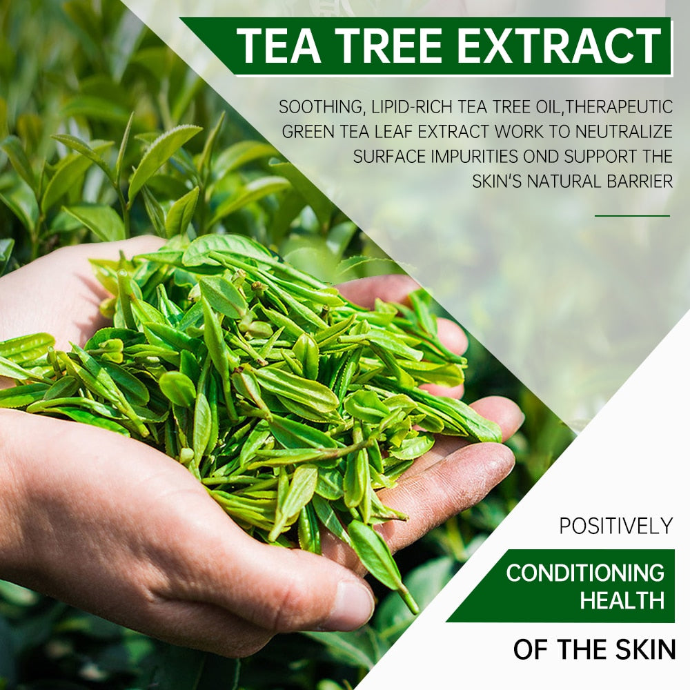 Tea Tree Acne Facial Mask: Pore Cleaning