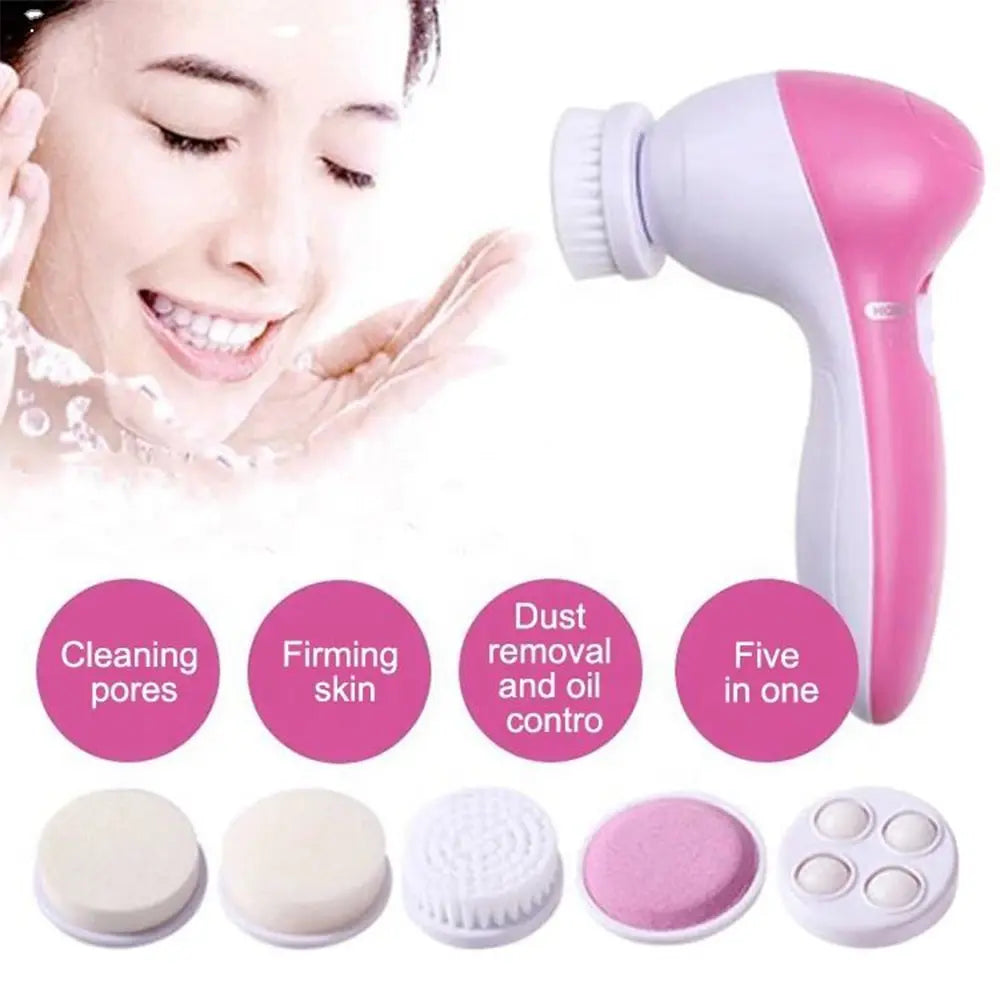 5-in-1 Electric Facial Cleaner