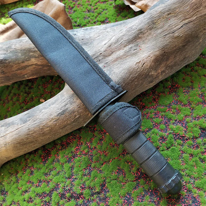 Tactical Survival Straight Knife for Outdoor Use