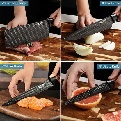6Pcs Kitchen Knives Set with Gift Case