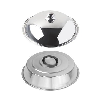 Stainless Steel Wok Lid Cover - Multipurpose Bakeware