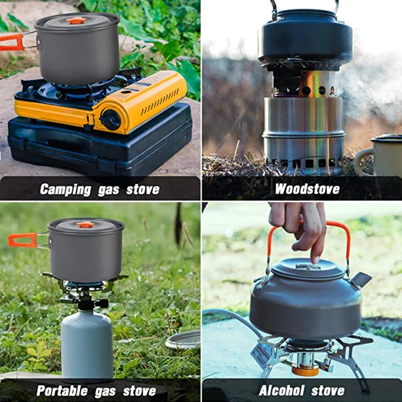 Portable Camping Tableware Cooking Set