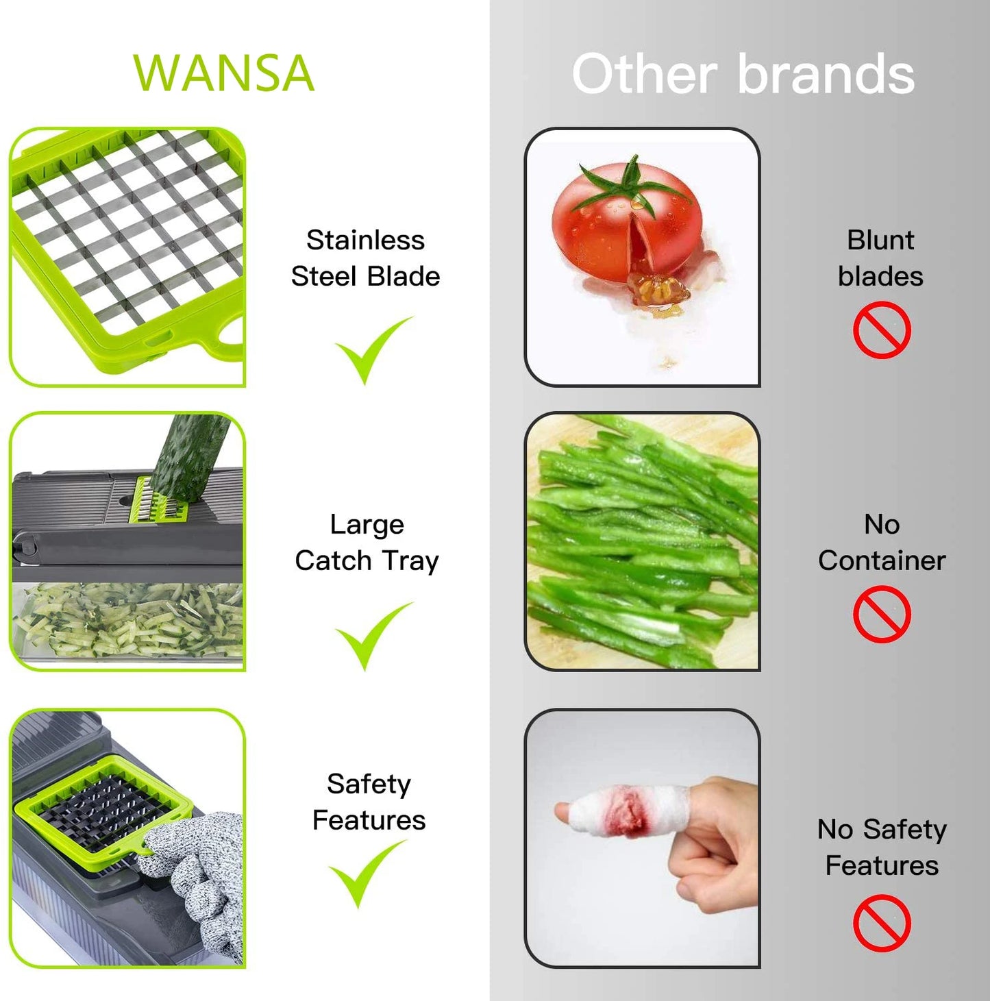 14-in-1 Multifunctional Vegetable Cutter with Basket