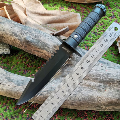 Tactical Survival Straight Knife for Outdoor Use