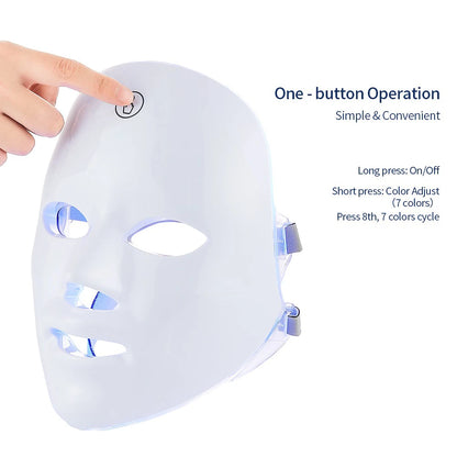 Rechargeable LED Facial Mask