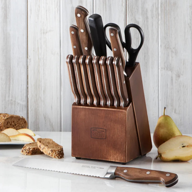 Chicago Cutlery Precision Cut 15-Piece Knife Set