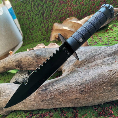 Tactical Survival Straight Knife for Outdoor Use