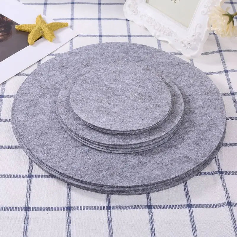 Set of 24 Soft Felt Plate Dividers - Pan Separator Pads
