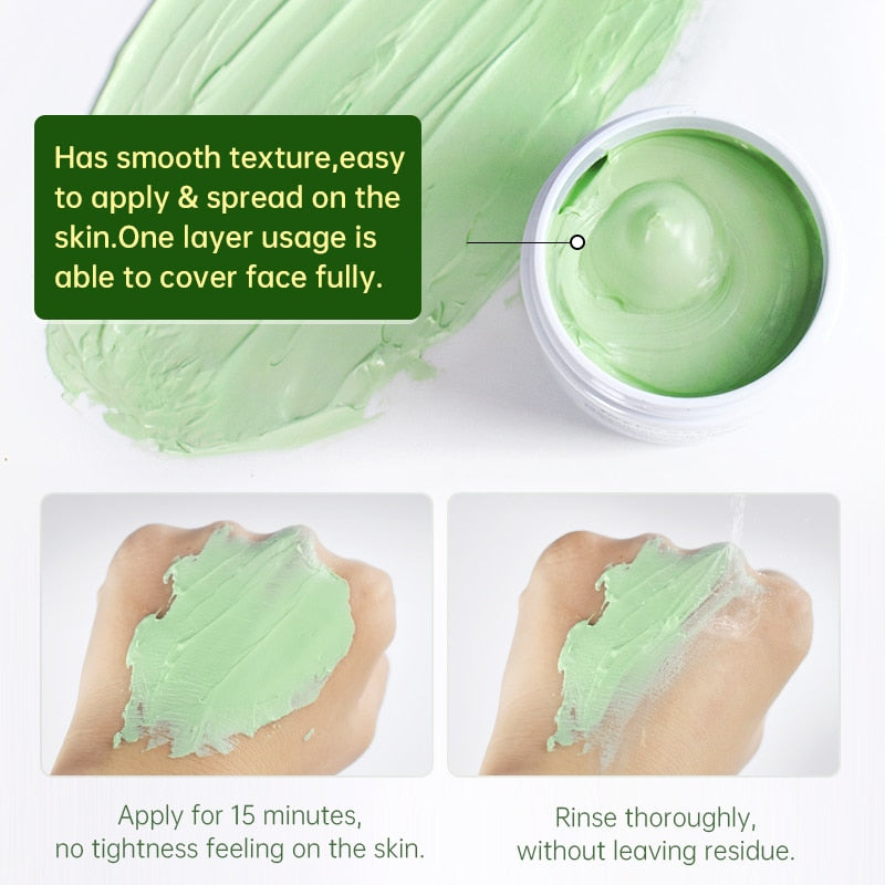 Tea Tree Acne Facial Mask: Pore Cleaning