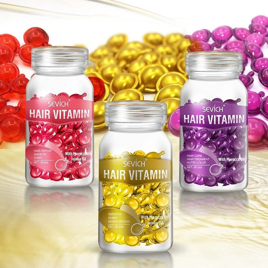 Silky Hair Vitamin Capsule: Repair & Anti-Loss