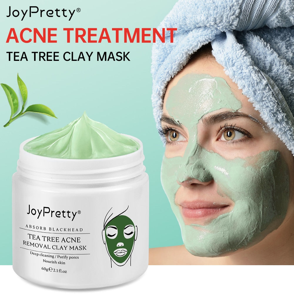 Tea Tree Acne Facial Mask: Pore Cleaning