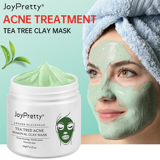 Tea Tree Acne Facial Mask: Pore Cleaning